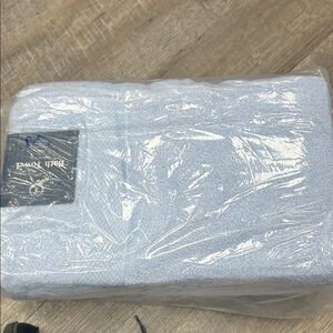 6 pcs Luxury Blue Bath Towel